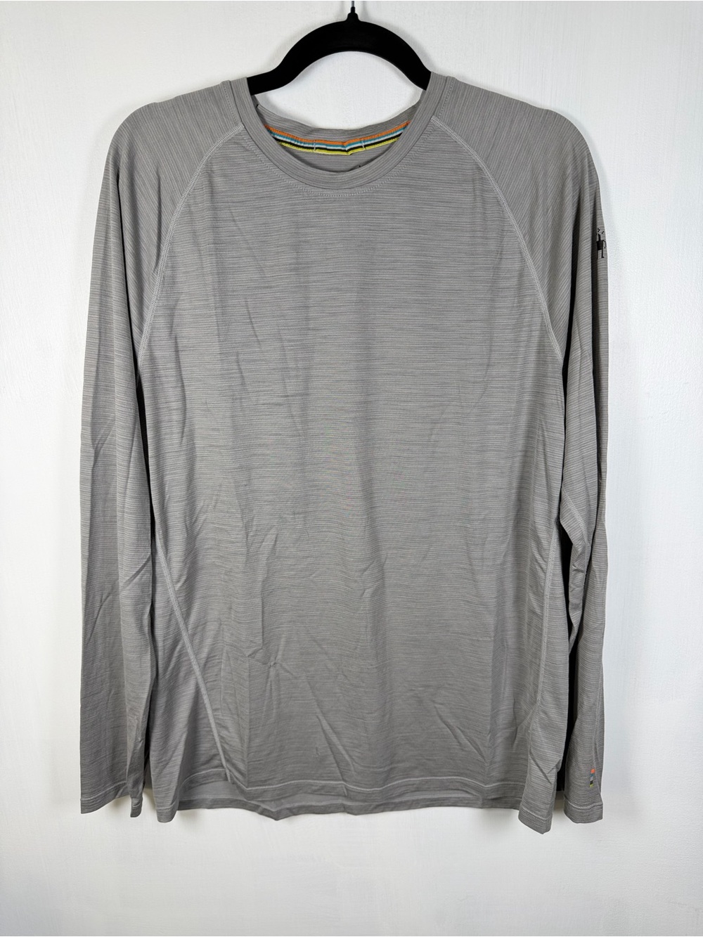 Smartwool Men's Merino Wool Sport Ultralite Long-Sleeve Shirt Sz L